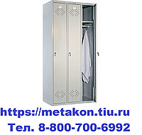 Раздевальные шкафы медицинские металлические LS(LE)-31 