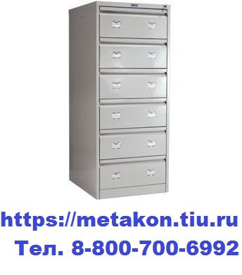 Медицинские шкафы для регистратуры металлический A 06 